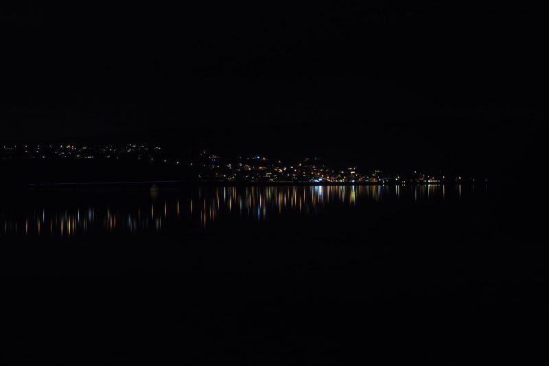 Insel Reichenau bei Nacht